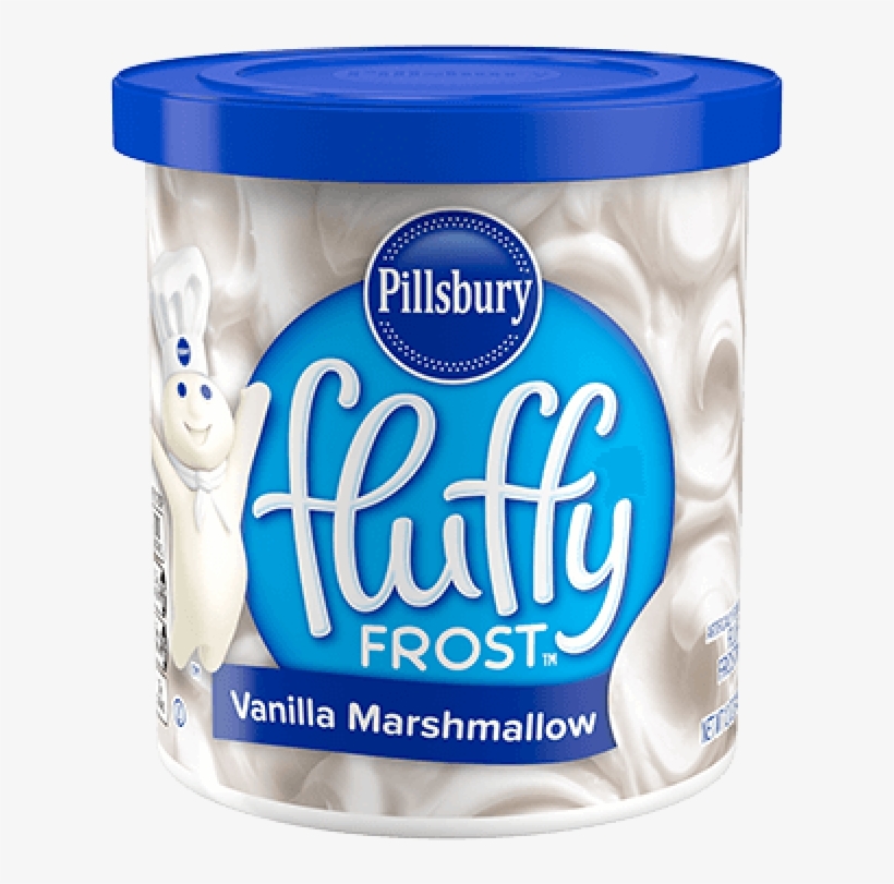 Pillsbury Fluffy Vanilla Marshmallow Frosting 12oz - Pillsbury ™ Vanilla Marshmallow Fluffy Frost ™, transparent png #5869144