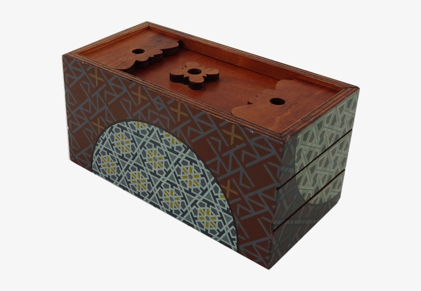 Chinese Puzzle Box Winter - Secret Box, transparent png #5869474
