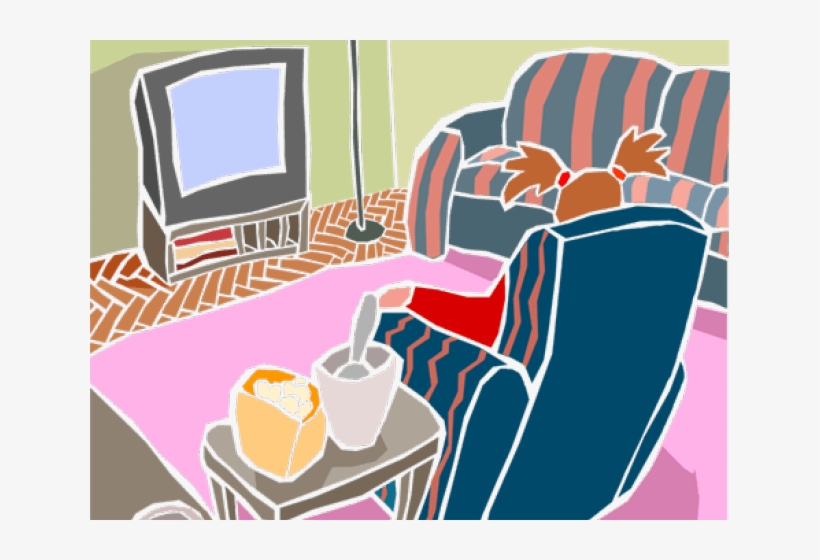 Living Room Clipart Tv Clipart - Television, transparent png #5869715