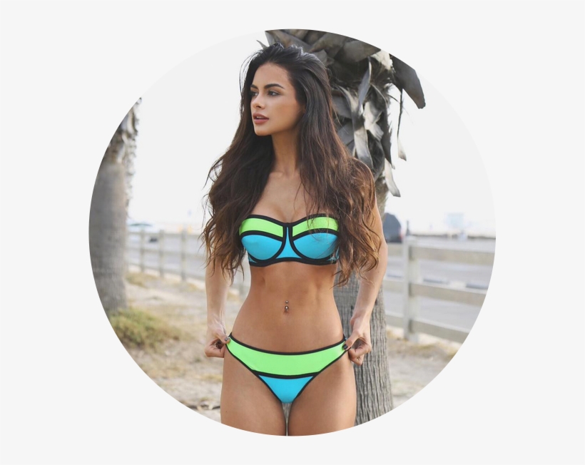 Imgalt - Sophia Miacova Triangle Bikini, transparent png #5869820