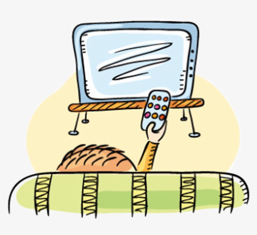 Jpg Transparent Stock Boy Watching Tv Clipart - Daily Actions, transparent png #5869875