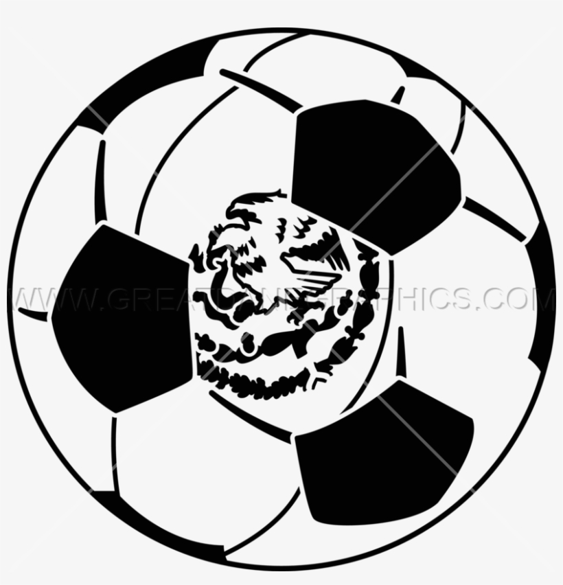 Mexico Ball Production Ready - Balon De Futbol Dibujo, transparent png #5871371