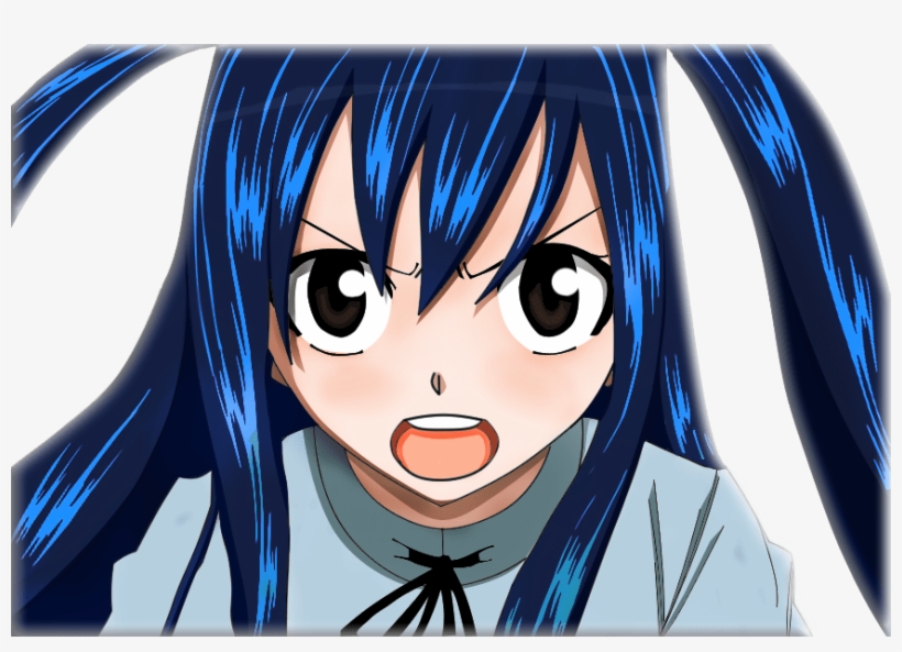 Share This - - Fairy Tail Wendy Angry, transparent png #5871659
