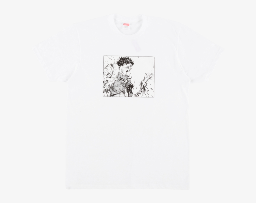 Image Of Supreme Akira Arm Tee White - Darth Vader, transparent png #5871855