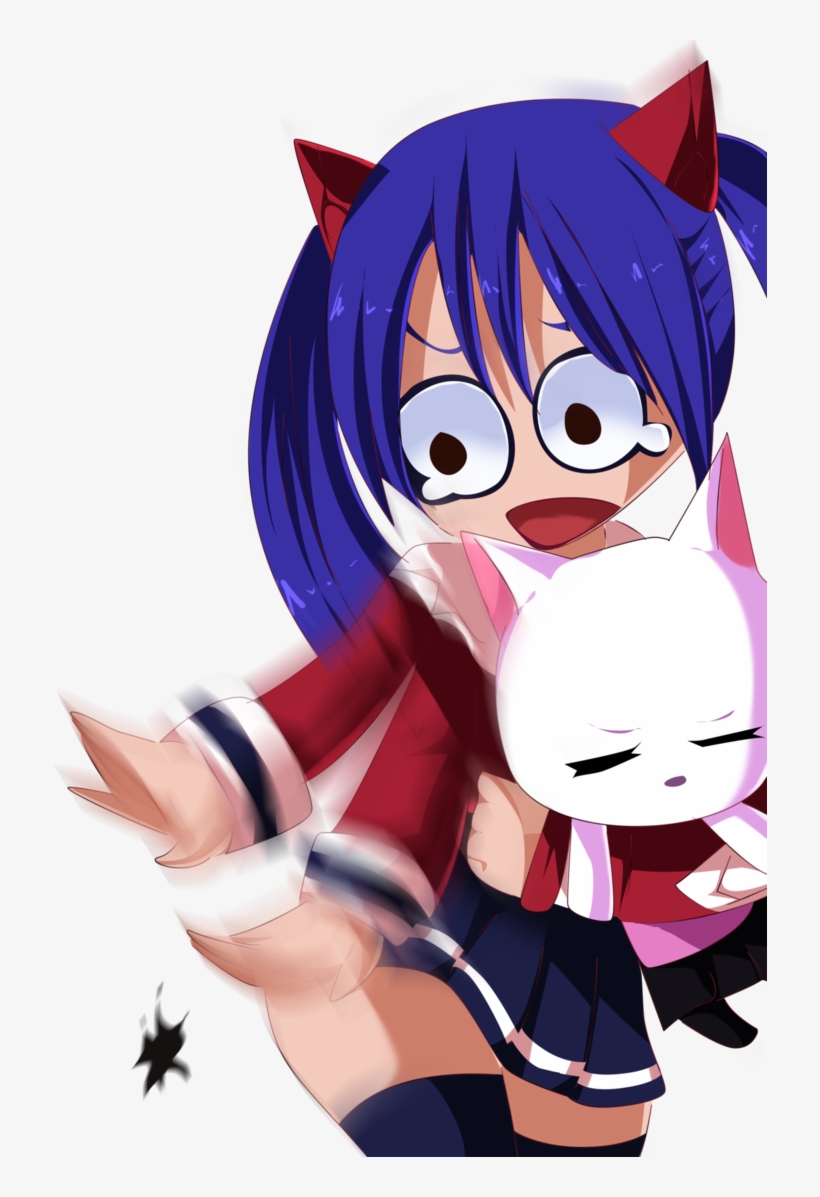 Fairy Tail Achtergrond Titled *wendy / Carla* - Fairy Tail Wendy Et Carla, transparent png #5871895