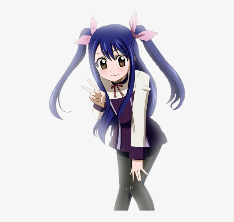 Anime Fairy Tail Wendy, transparent png #5872397