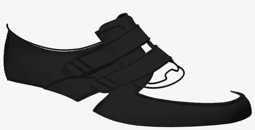 R502 Black Aniline - Sneakers, transparent png #5873298