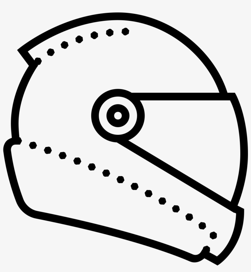 Casque De Moto Icon - Motorcycle Helmet, transparent png #5873688