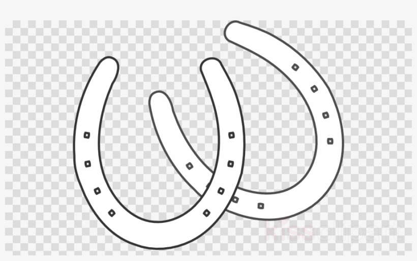 Double Horseshoe Clipart Horseshoe Clip Art Clip Art Horse Shoes