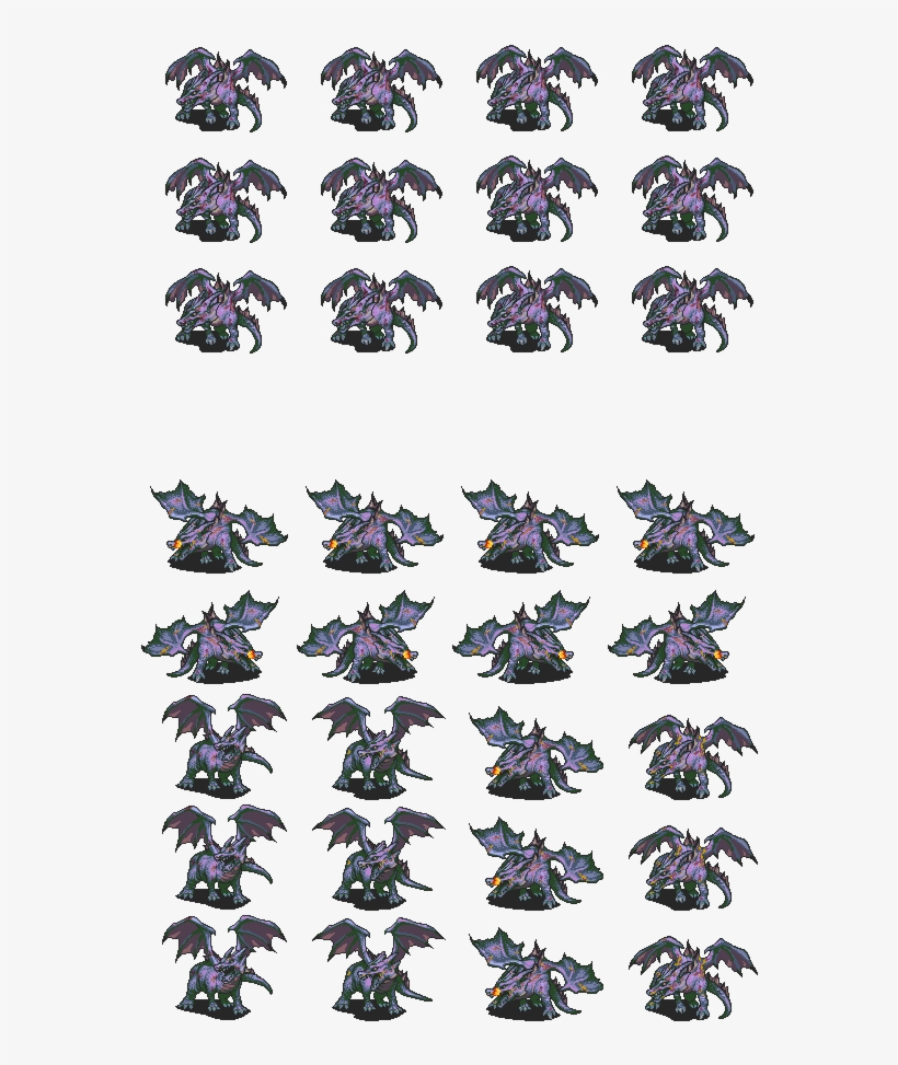 Please Enable Javascript To View The Contents Of This - Purple Dragon Sprite, transparent png #5874906