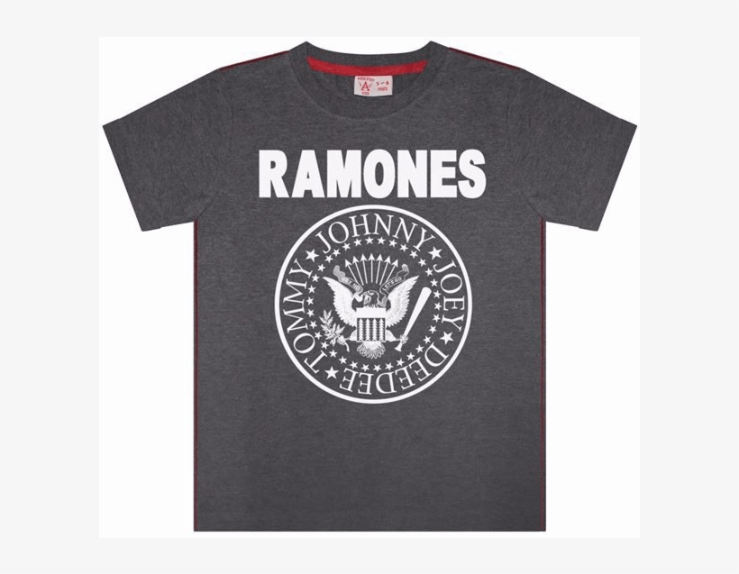 Amplified Kids Kids Ramones T-shirt - प्रवर्धित विंटेज से पुरुषों की क्लासिक कोयला Ramones, transparent png #5875474