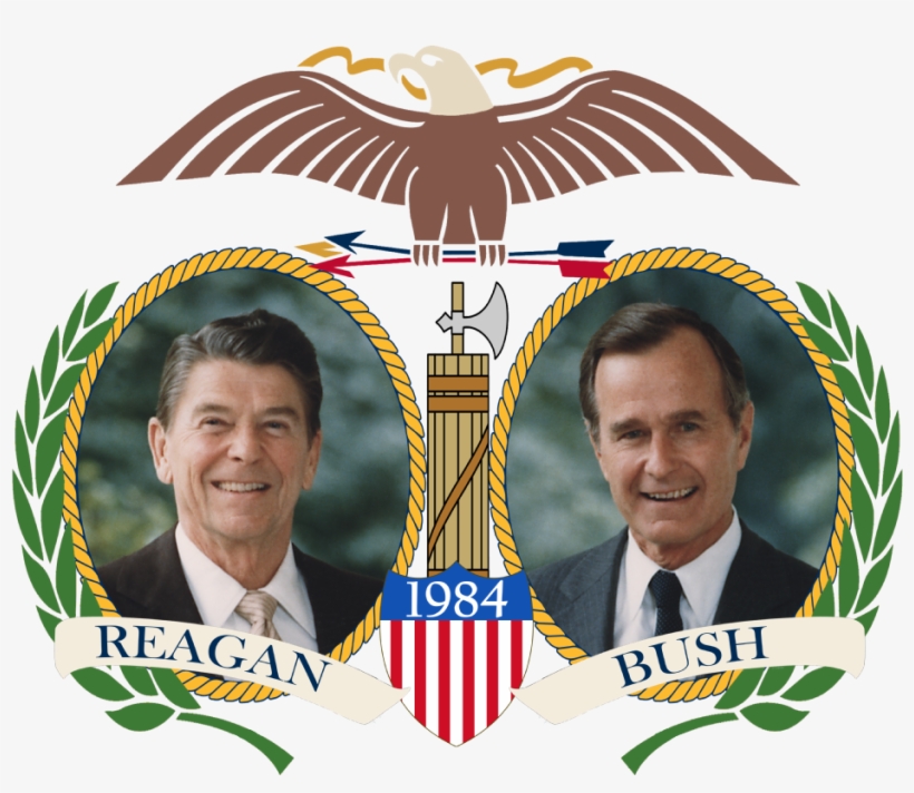 Gop 84 Nominees - Ebook The A To Z Of The Reagan Bush Era, transparent png #5875867