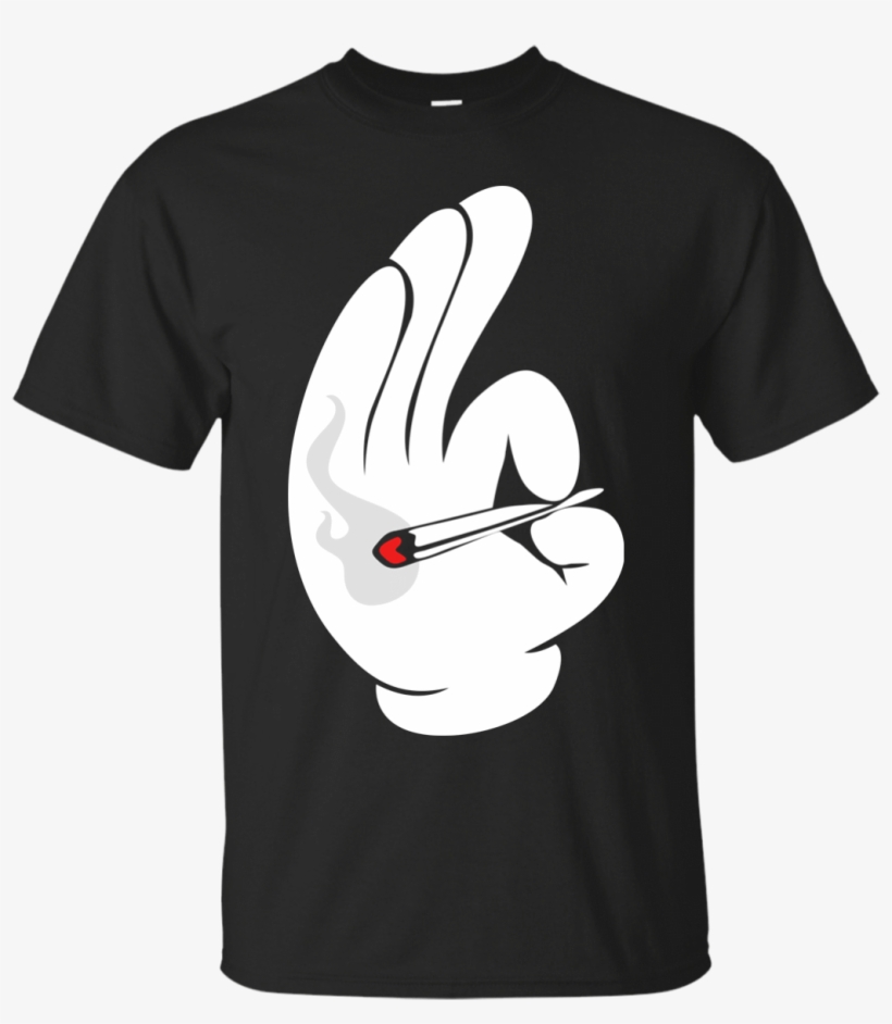 Cartoon Hand Smoking Joint - Funny Conure, transparent png #5875970