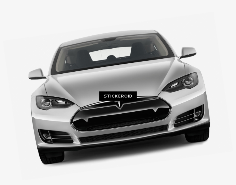 Tesla Model-s Front - Tesla Car Front View, transparent png #5876088