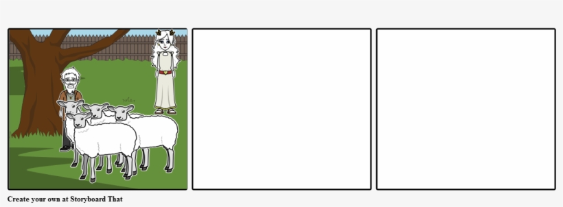 Moses And The Burning Bush - Storyboard, transparent png #5876141