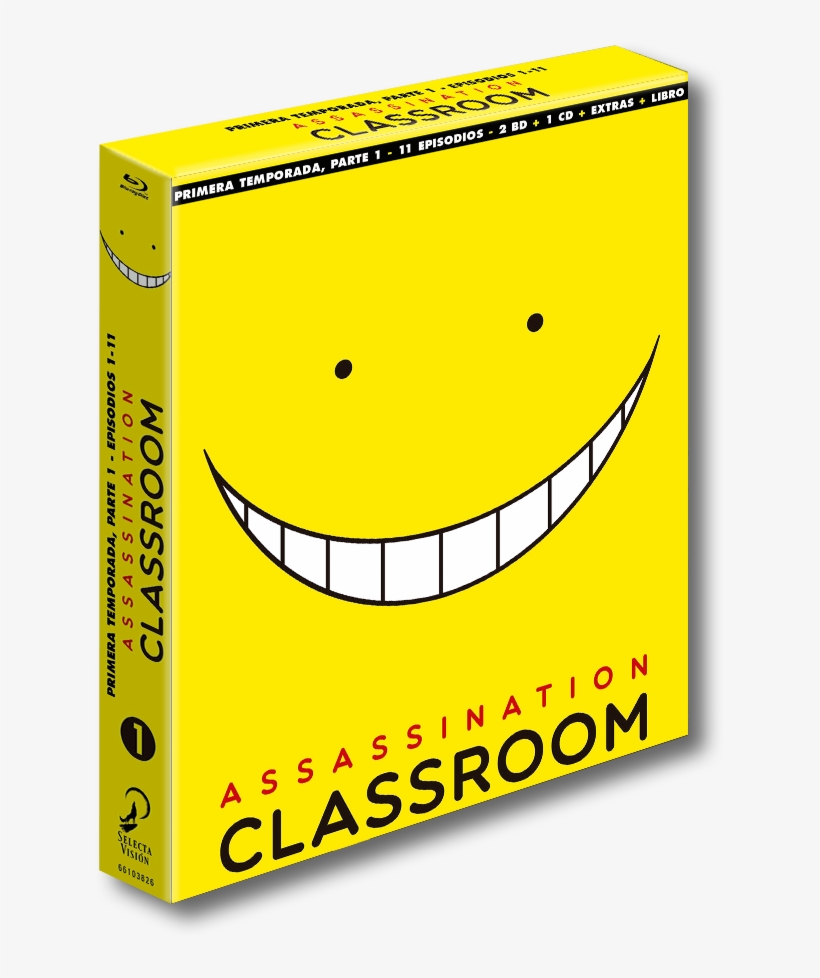 Assassination Classroom Temporada 1 Parte 1 Br - Assassination Classroom Mask: Koro-sensei, transparent png #5876833