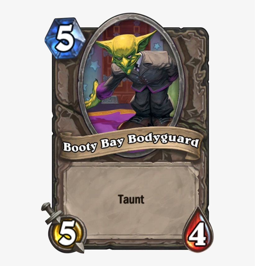 Booty Bay Bodyguard - Hearthstone Card, transparent png #5877011