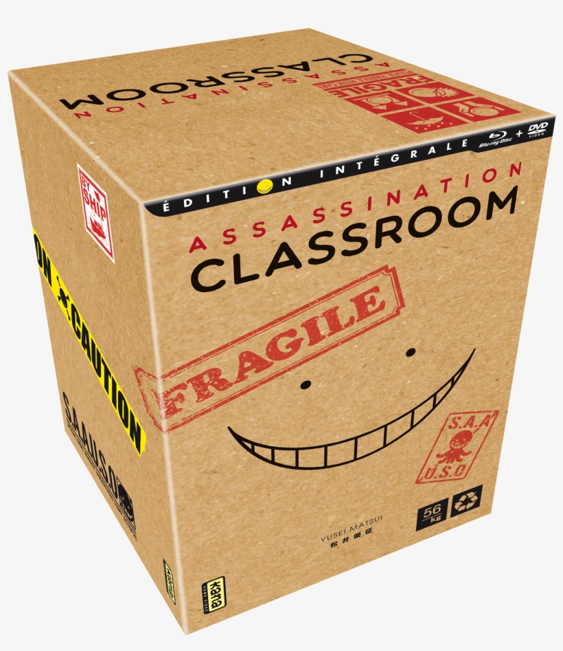 Assassination Classroom - Intégrale - Saison 1 - Combo - Box, transparent png #5877059