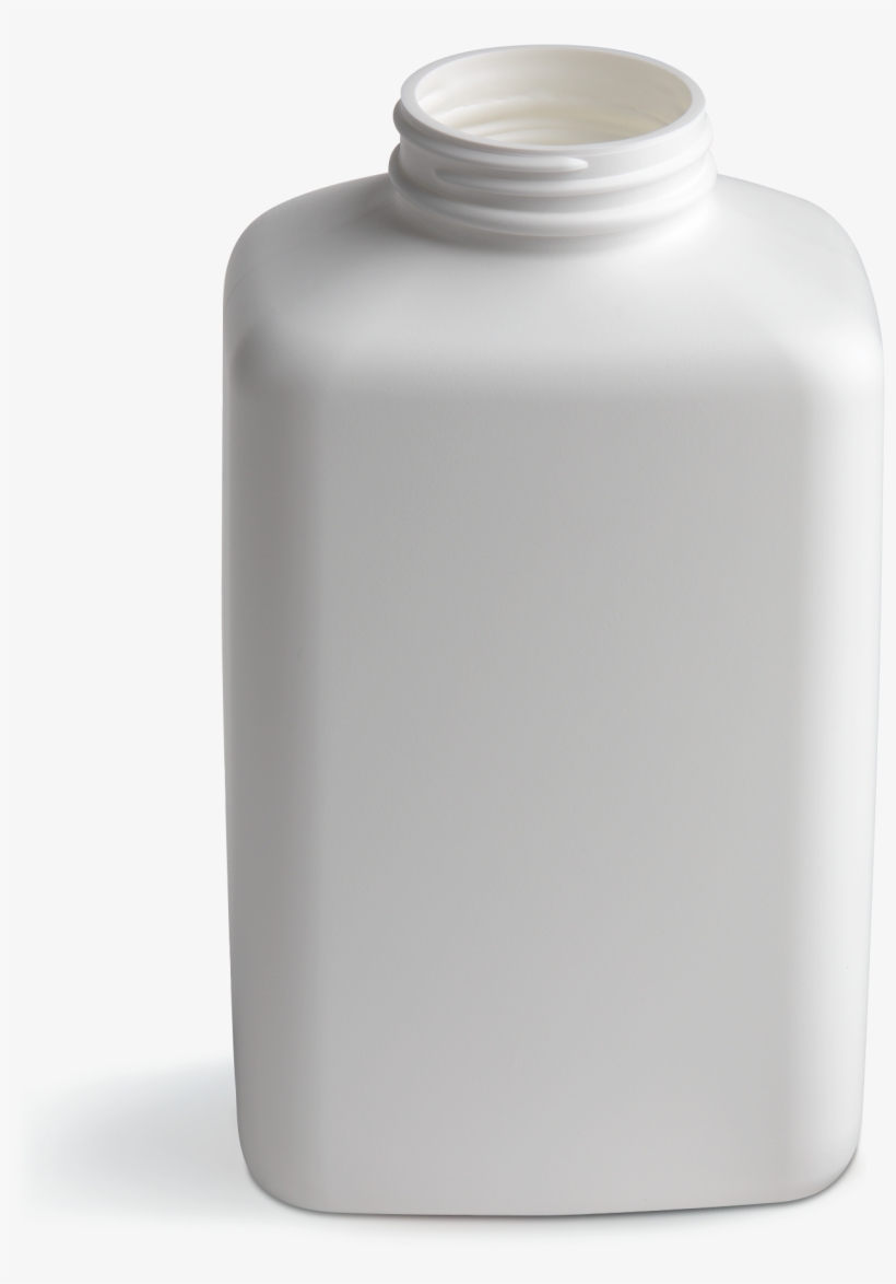 40 Oz Wide-mouth Med Oblong - Glass Bottle, transparent png #5877254