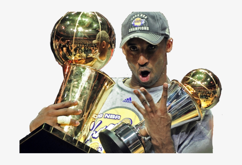 Kobe Bryant Championship, transparent png #5879260