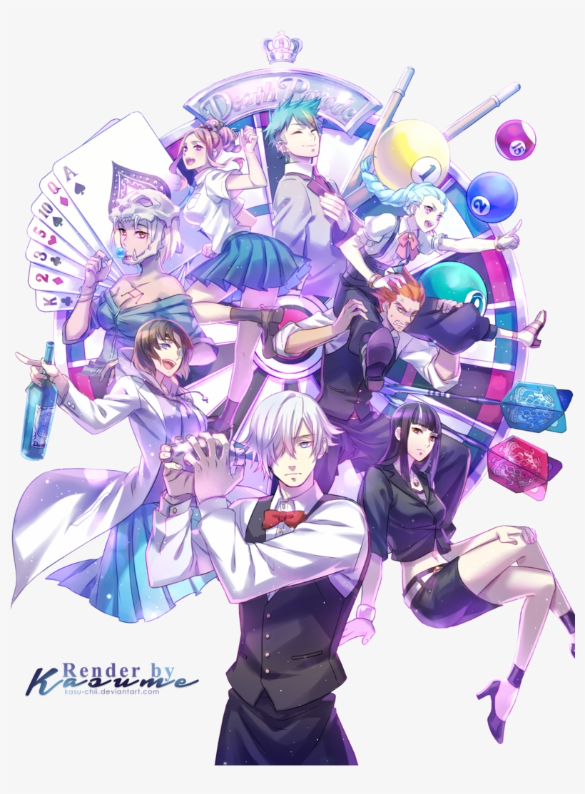 #3 Death Parade - Death Parade Wallpaper Phone, transparent png #5879261