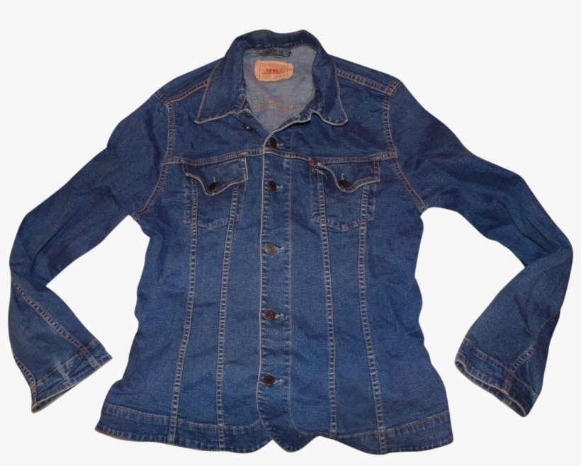 Levi's 629 Dark Blue Denim Jeans W 30" X L 30" Ladies - Jean Jacket, transparent png #5879457