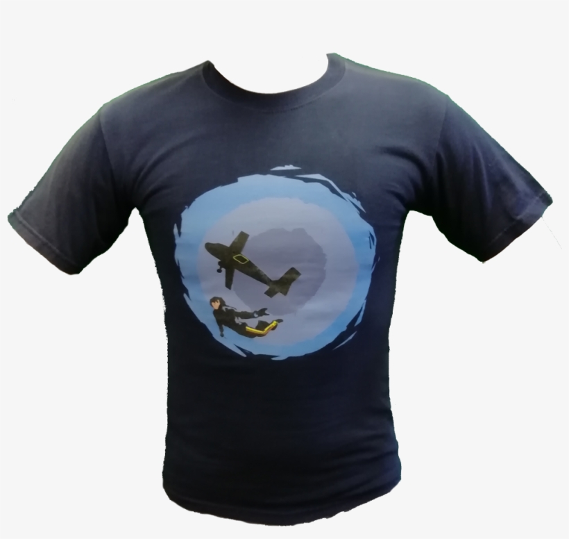 Skydiver Circle T Shirt - Killer Whale, transparent png #5880117