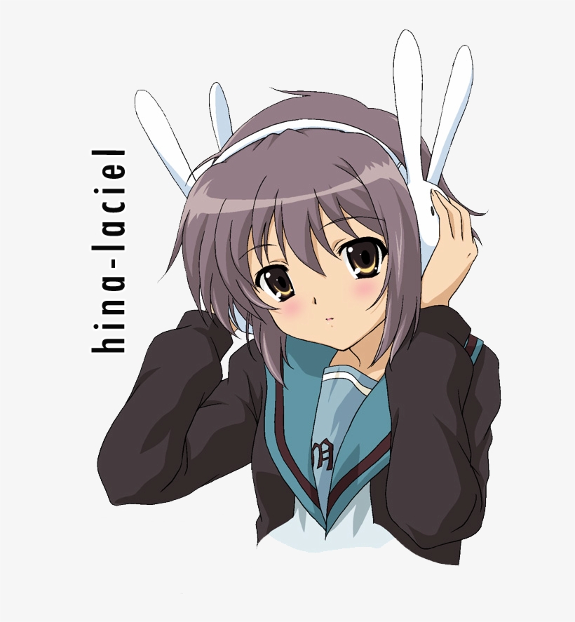 Yuki Nagato Also Has Short, Gray Hair - Yuki Nagato Render Png, transparent png #5880401