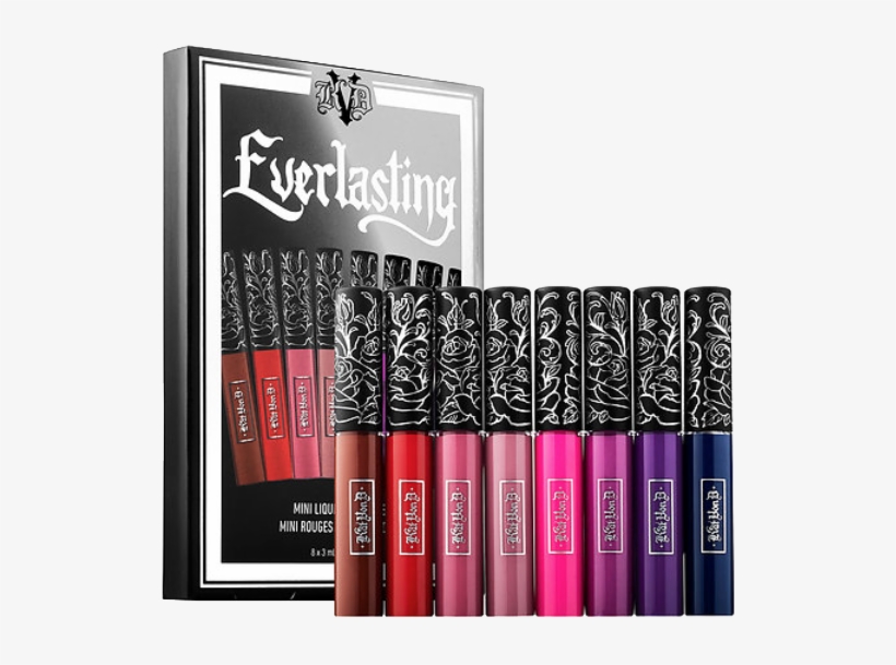 Kat Von D Everlasting Mini Liquid Lipstick - Kat Von D Mini Liquid Lipstick Set, transparent png #5880884