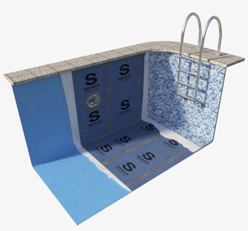Piscina De Poliéster Con Gresite, transparent png #5881132