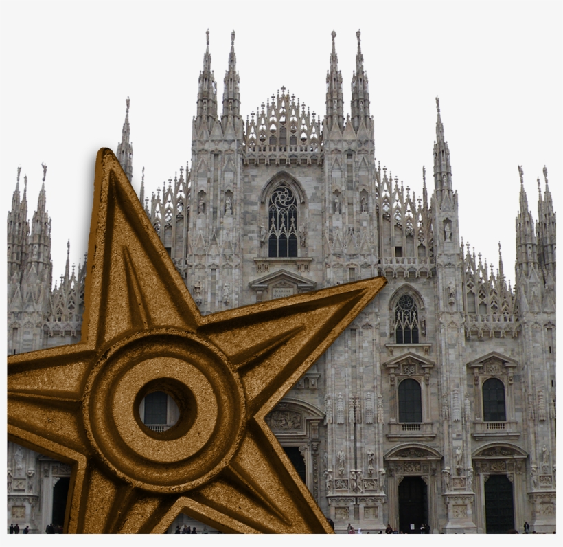 Milan Barnstar - Milan Cathedral, transparent png #5881341