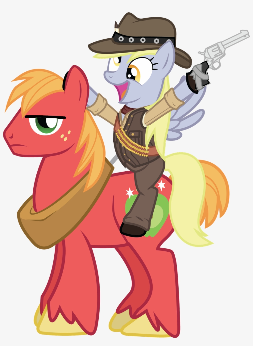 Peter New Livestream Event - Big Mac And Derpy, transparent png #5882865