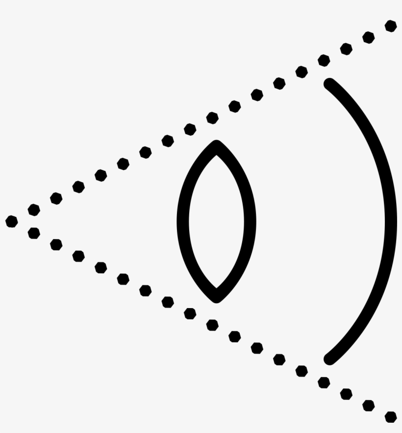 There Is A Single Cone Shape Lying On It's Side With - Length, transparent png #5883940