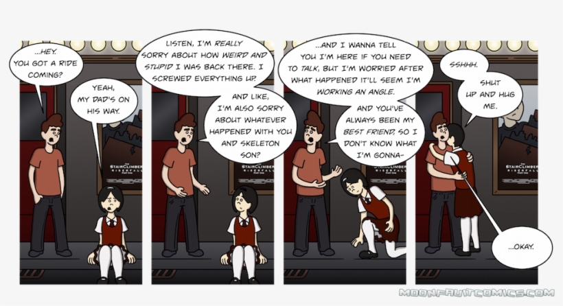 Each Book Of The Stairclimber Series Has Of Course - Cartoon, transparent png #5883943