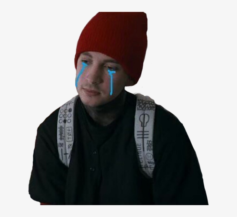 #tyler Joseph #blurryface #twentyønepiløts #top #twenty - Tyler Joseph Crying, transparent png #5884215