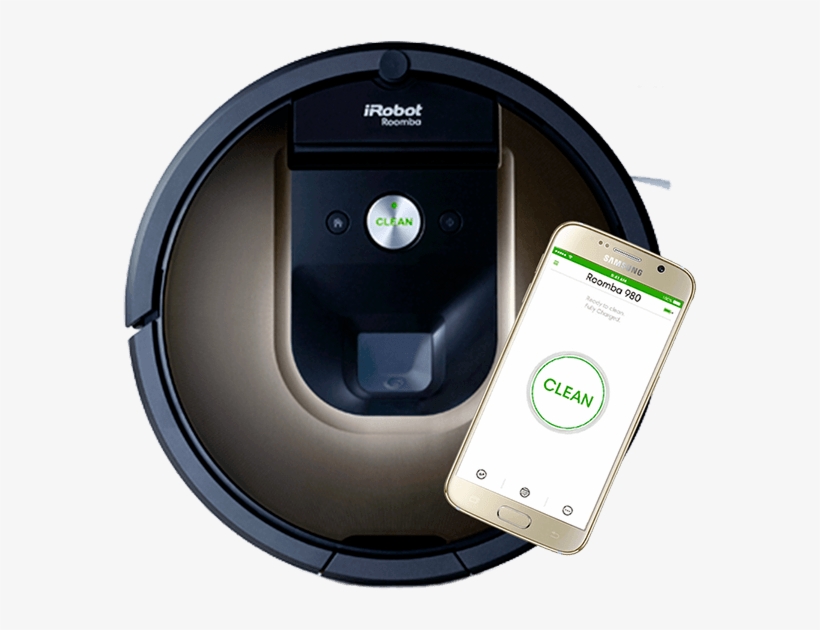 Cuidado Personal - Irobot Roomba 980 Pret, transparent png #5885717