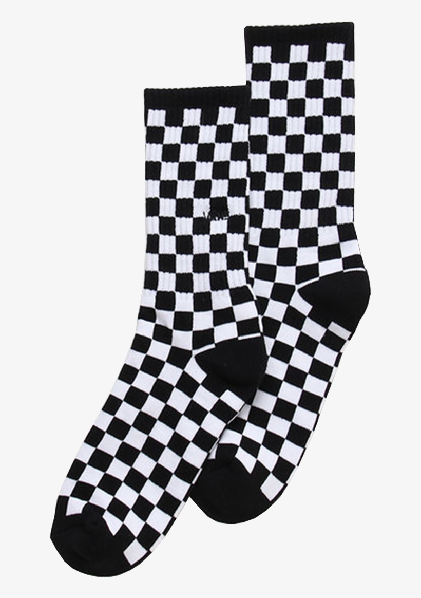 Vans - Vans Black And White Checkered Hoodie, transparent png #5886046
