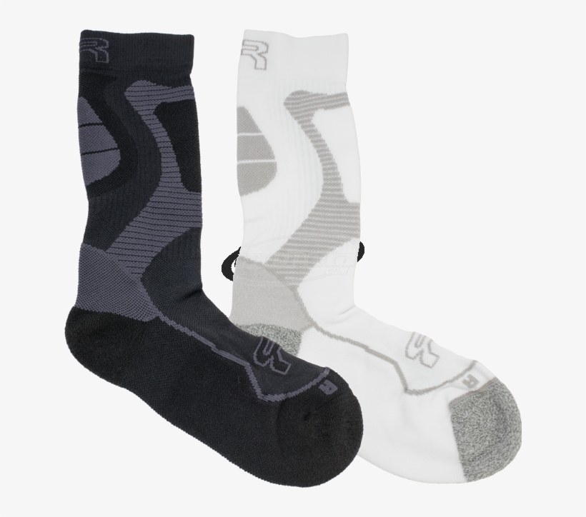 Fr Nano Sport White Socks - Sock, transparent png #5886243