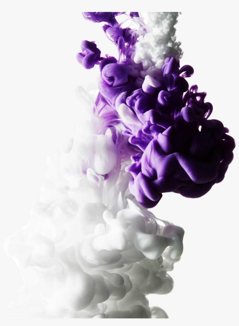 3d Effect Smoke White Purple Colors Abstract Awesome - Fumaça Nuvem Roxa Png, transparent png #5886414