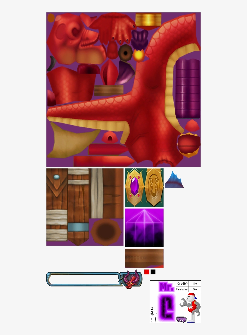 Previous Texture - Spyro Red, transparent png #5886889