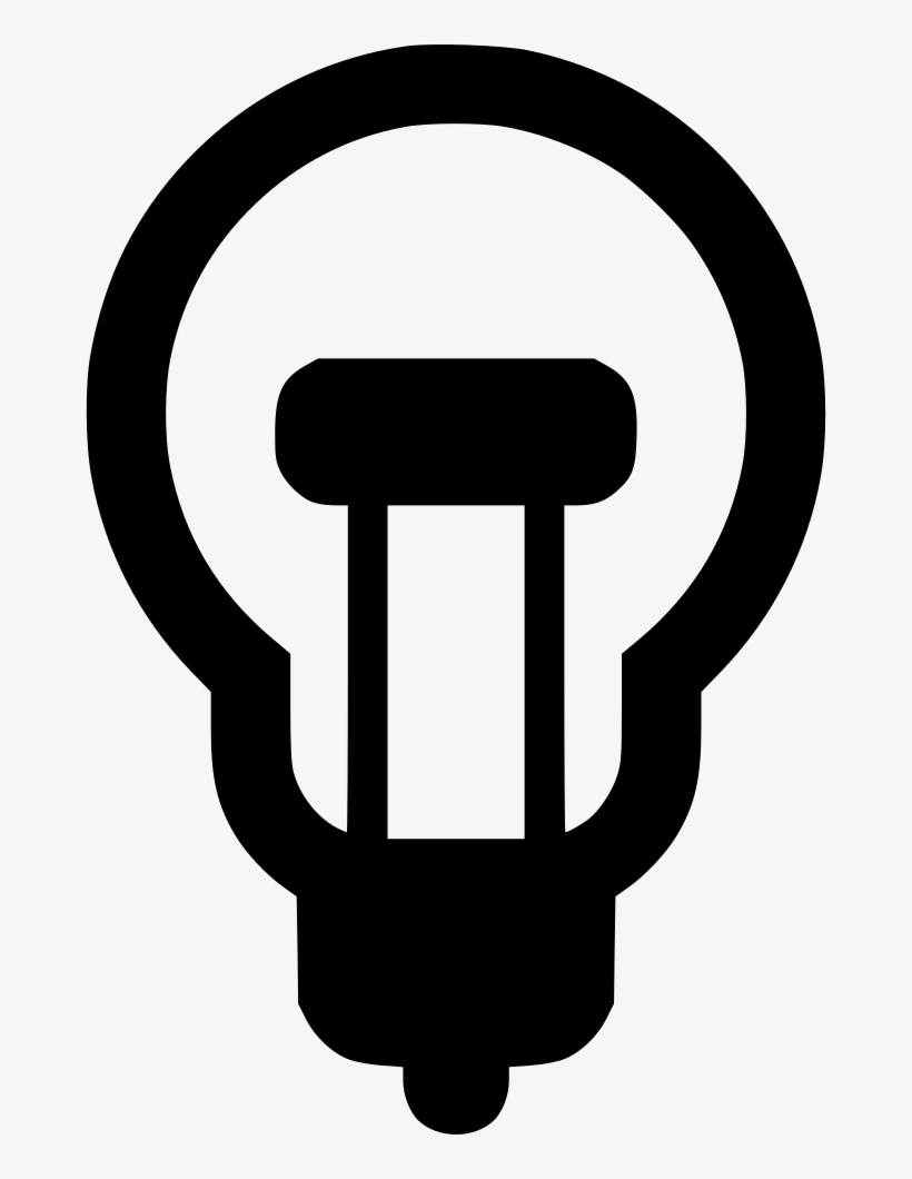 Light Bulb Comments - Presentation, transparent png #5887465