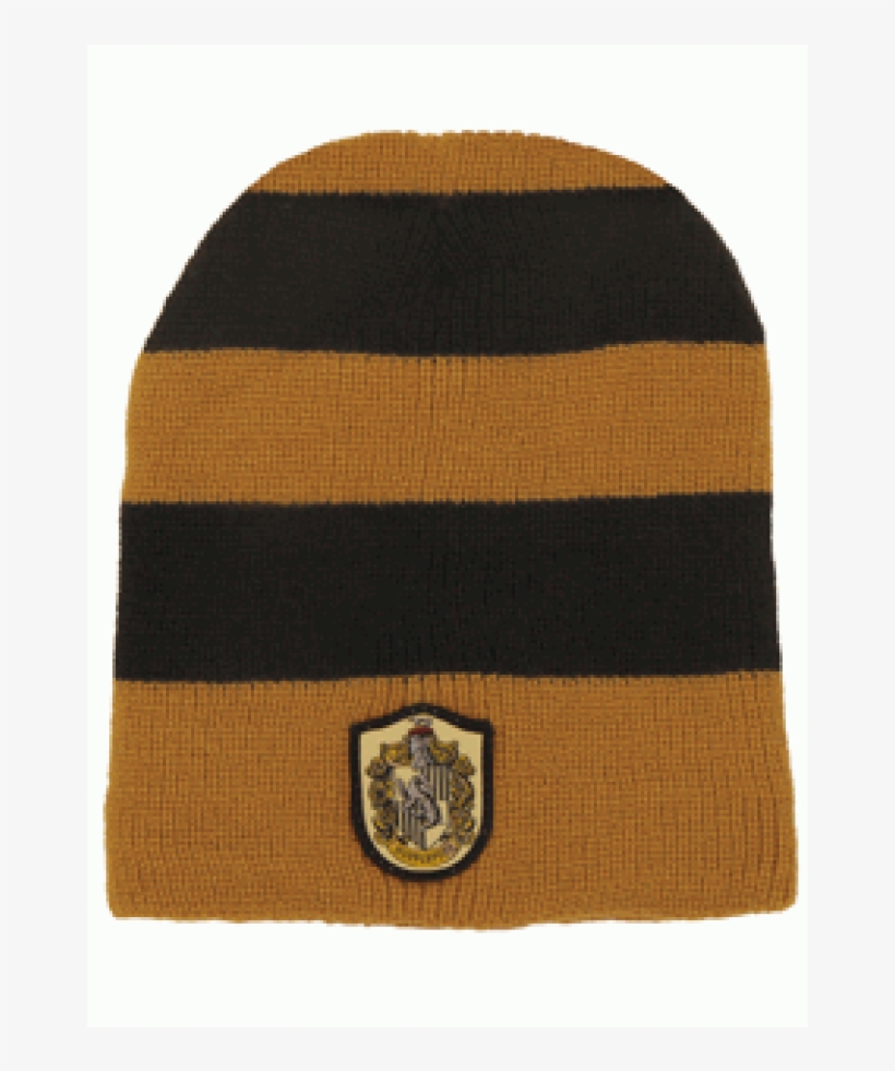 Harry Potter Hufflepuff House Slouch Beanie Cap At - Harry Potter - Hufflepuff Slouch Beanie, transparent png #5887597