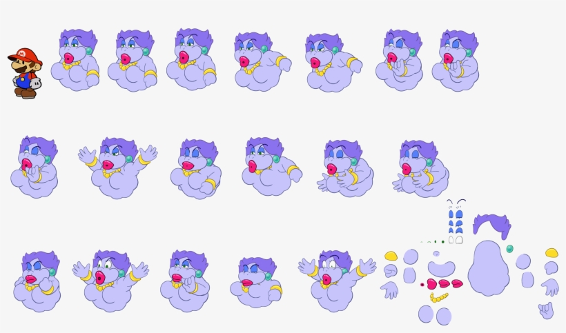 Click For Full Sized Image Flurrie - Video Game, transparent png #5887710