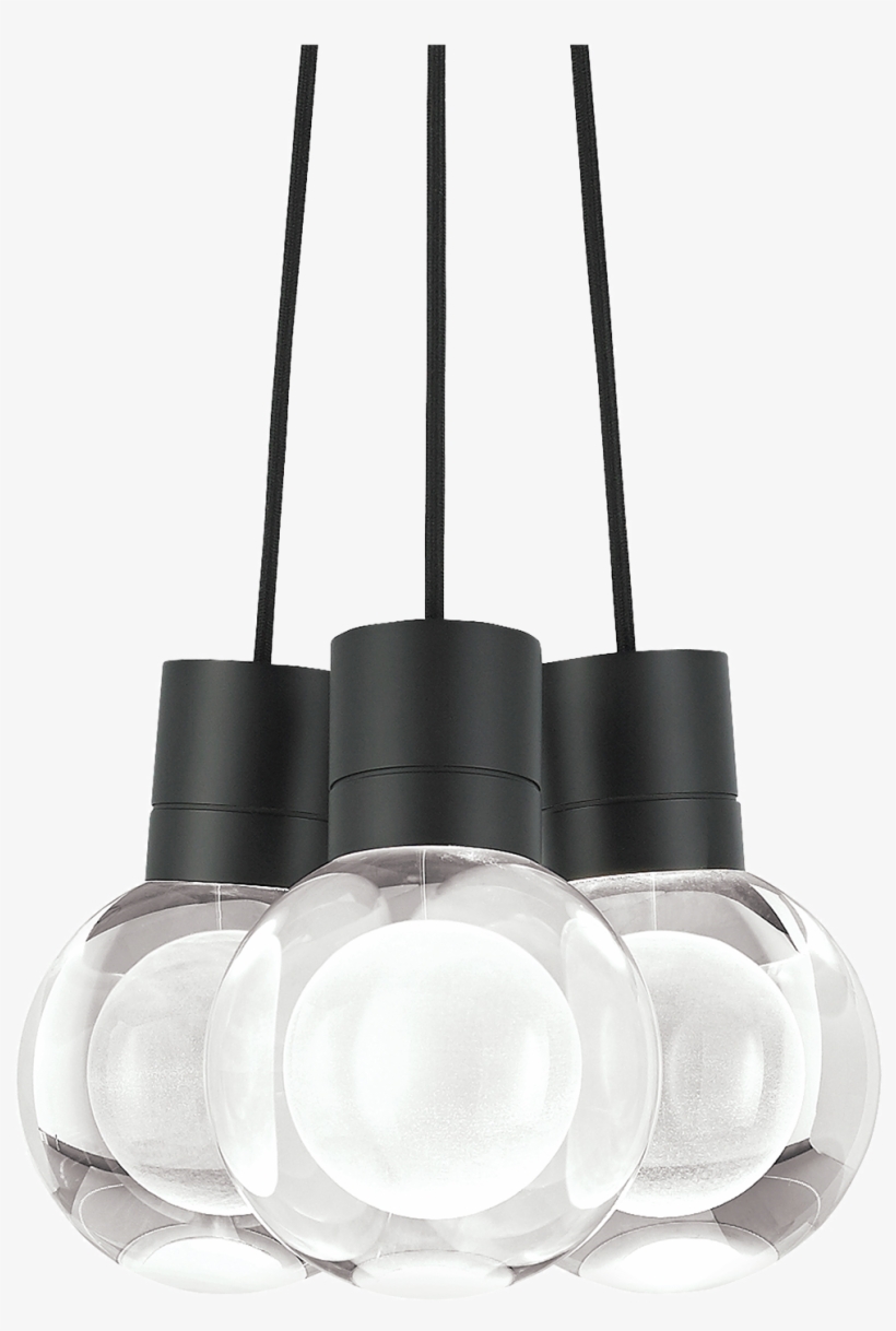 Mina 3-light Cluster Pendant Tech Lighting, transparent png #5888013