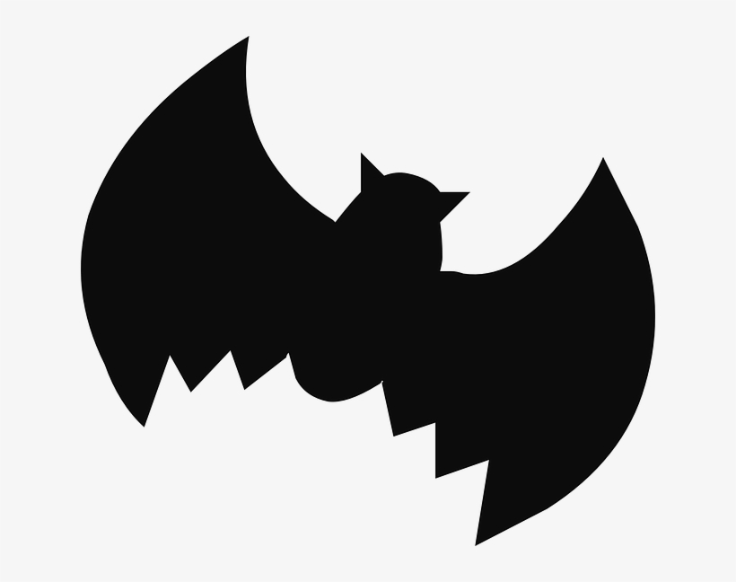 Clipart Bat Halloween Moon, transparent png #5888145