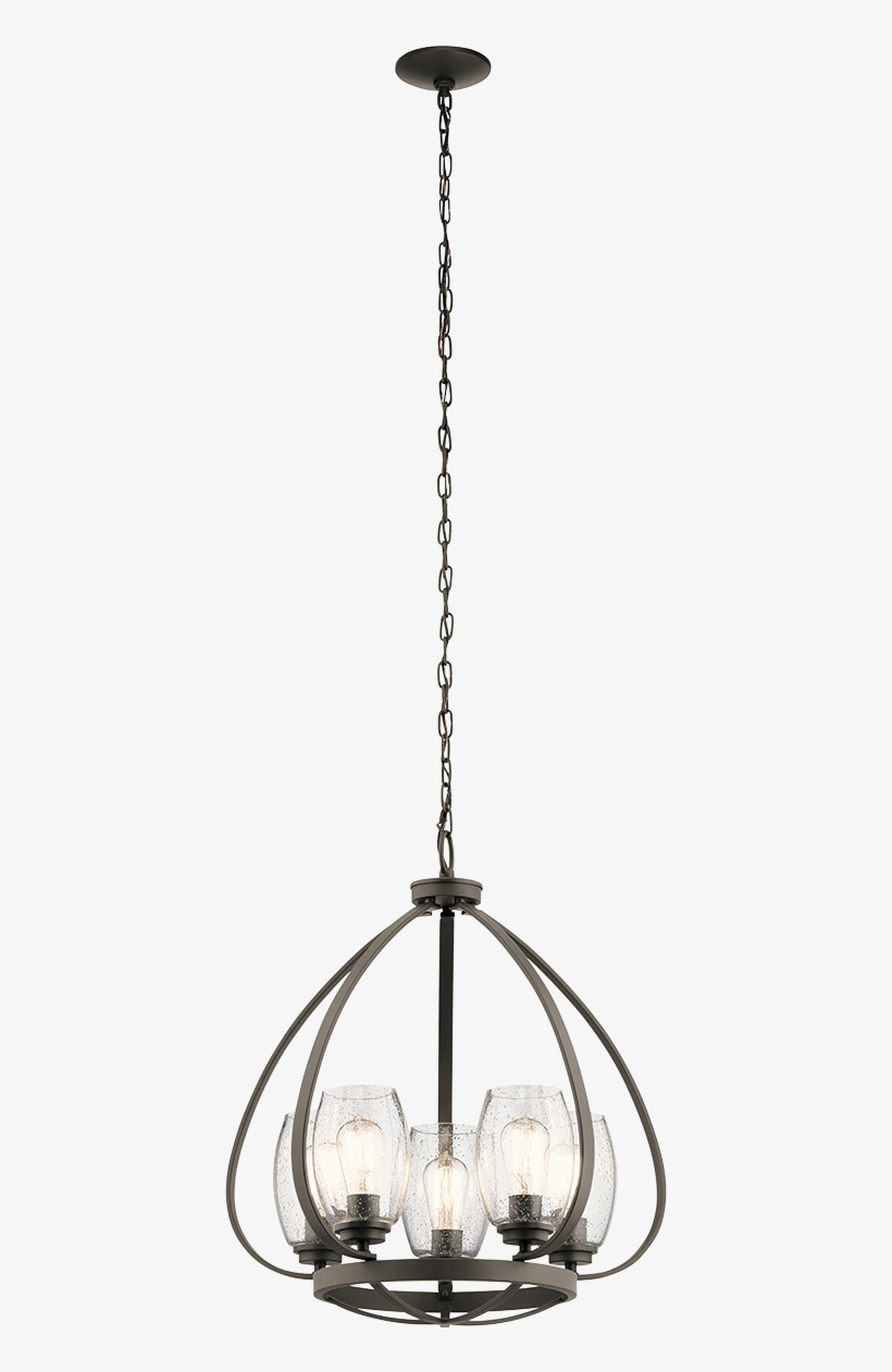 Kic 44060oz Chandelier 5lt 5x75a19 - L.d. Kichler Co., Inc., transparent png #5888154