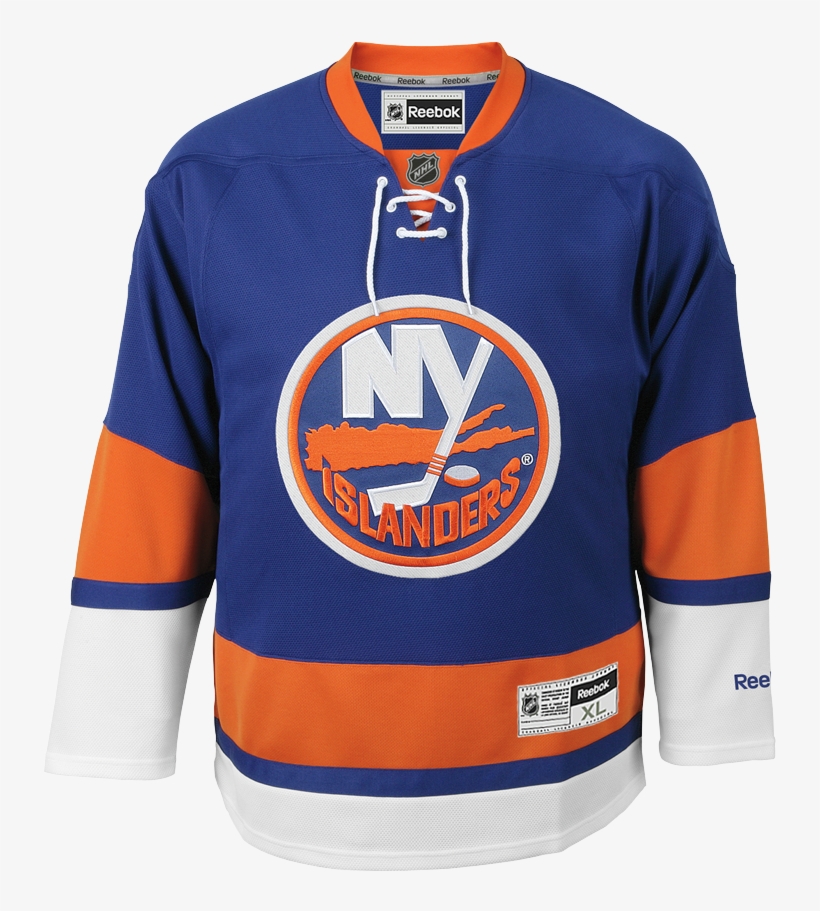 Reebok New York Islanders Home Adult's Jersey Blank - New York Islanders Jersey, transparent png #5888268