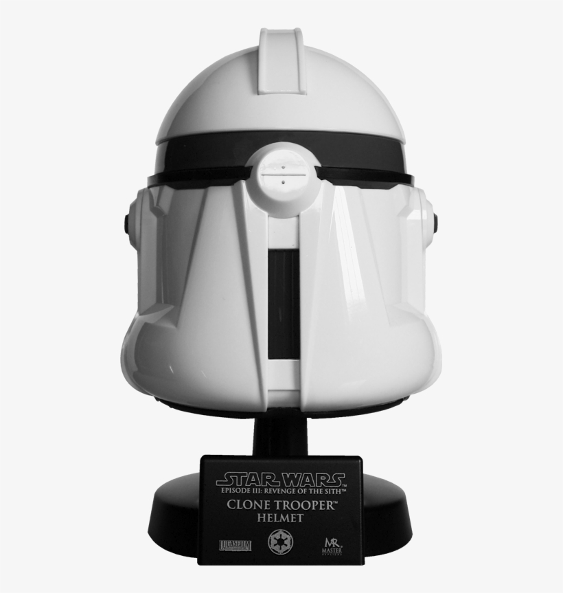 Clone Trooper Helmet Side View, Front And Back View - Clone Trooper Helmet Back, transparent png #5888339