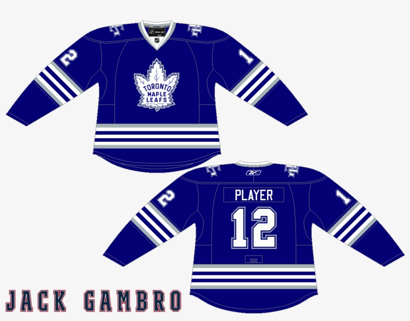 blank toronto maple leafs jersey