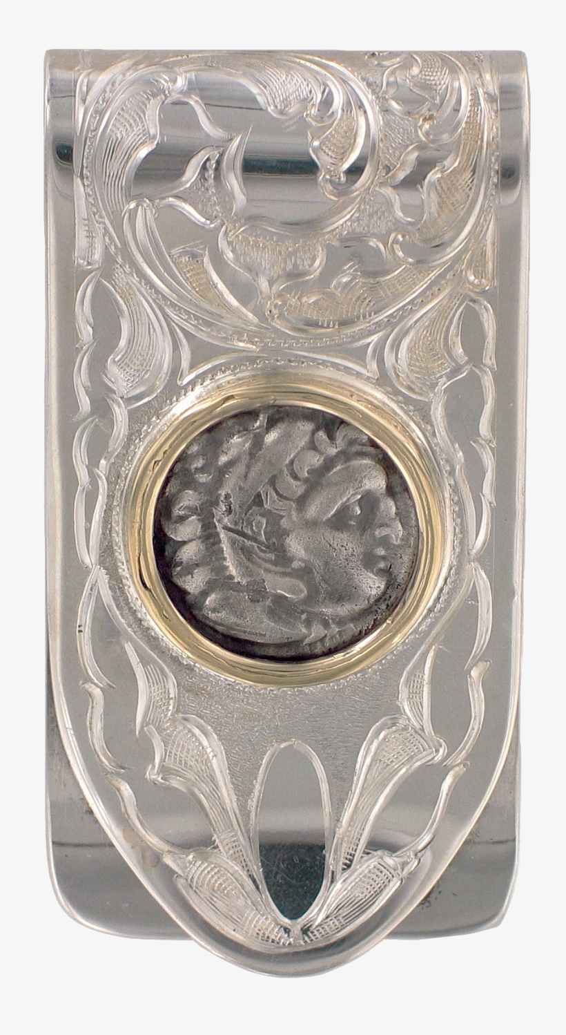 Alexander The Great Coin Money Clip - Emblem, transparent png #5888607